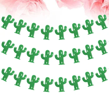 

3 Set Party Banner Mexican Carnival Decorative Party Garland for Beach Party Summer Party Carnival