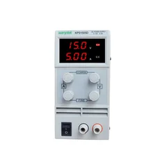 KPS1505D Adjustable High precision double LED display switch DC Power Supply protection function 15V5A 110V-230V Digital panel