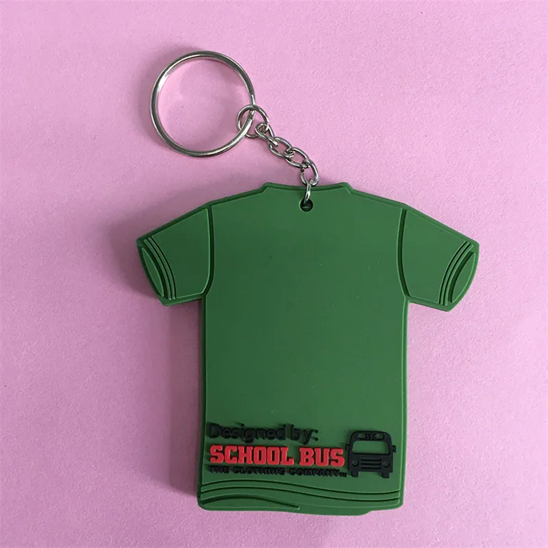 ПВХ резиновый брелок на заказ милый персонализированный автомобиль в форме