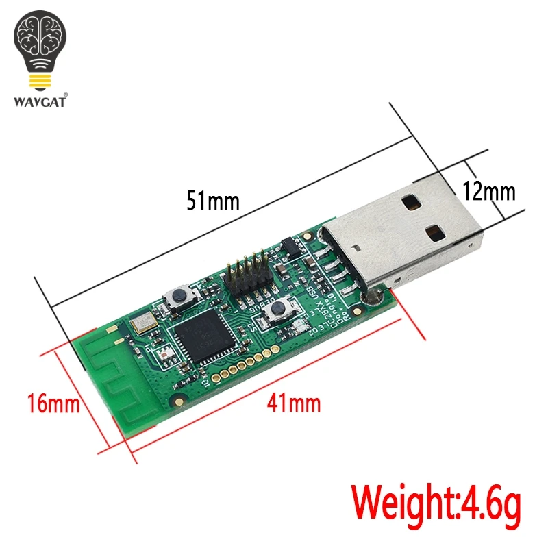 Беспроводная плата Zigbee CC2531 CC2540 Sniffer модуль анализатора Packet Protocol USB интерфейс Dongle