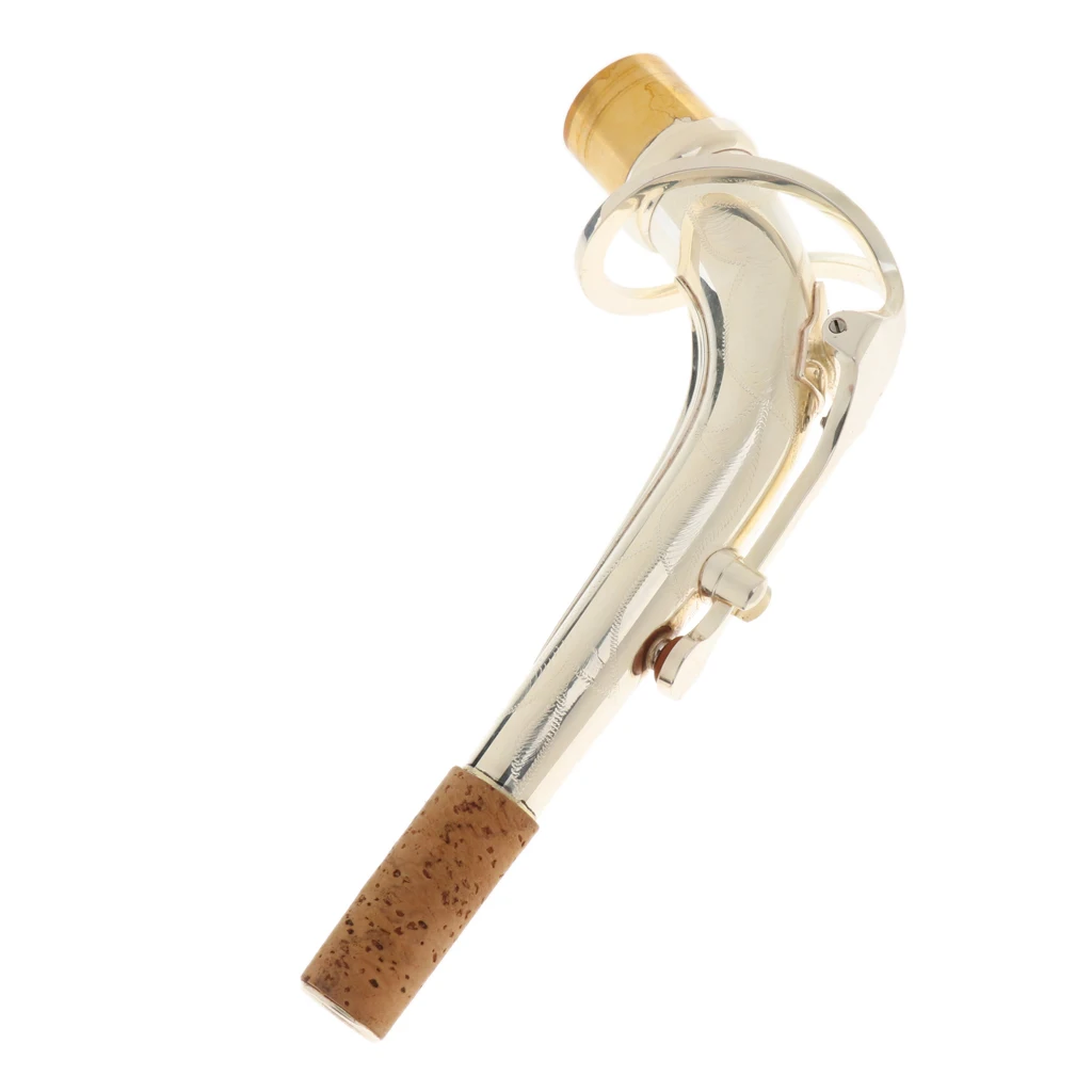

Exquisite Brass Sax Bend Neck DIY for Alto Saxophone Replacement Parts