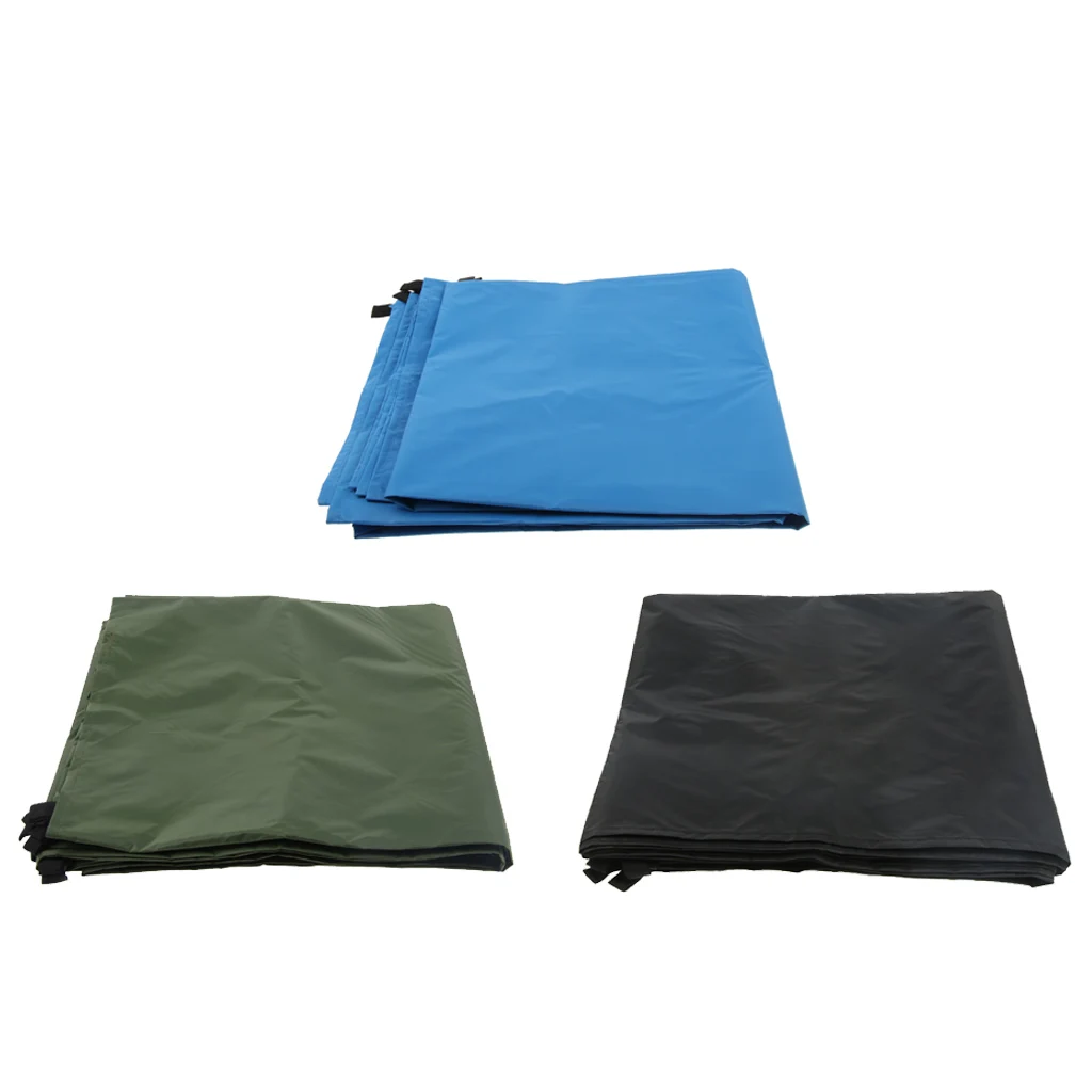 Waterproof Hammock Rain Fly Tent Tarp Footprint Camping Shelter Ground Sheet Sunshade Mat for Outdoor Hiking Beach Picnic