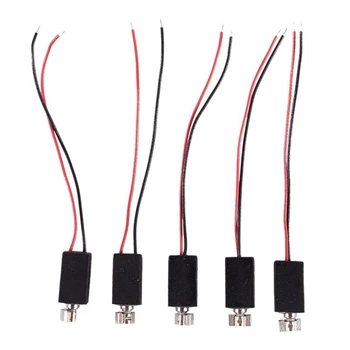 

4.6mm x 4.8mm 2 Wire DC 3V 2000RPM Mini Micro Vibration Motor 5 Pcs
