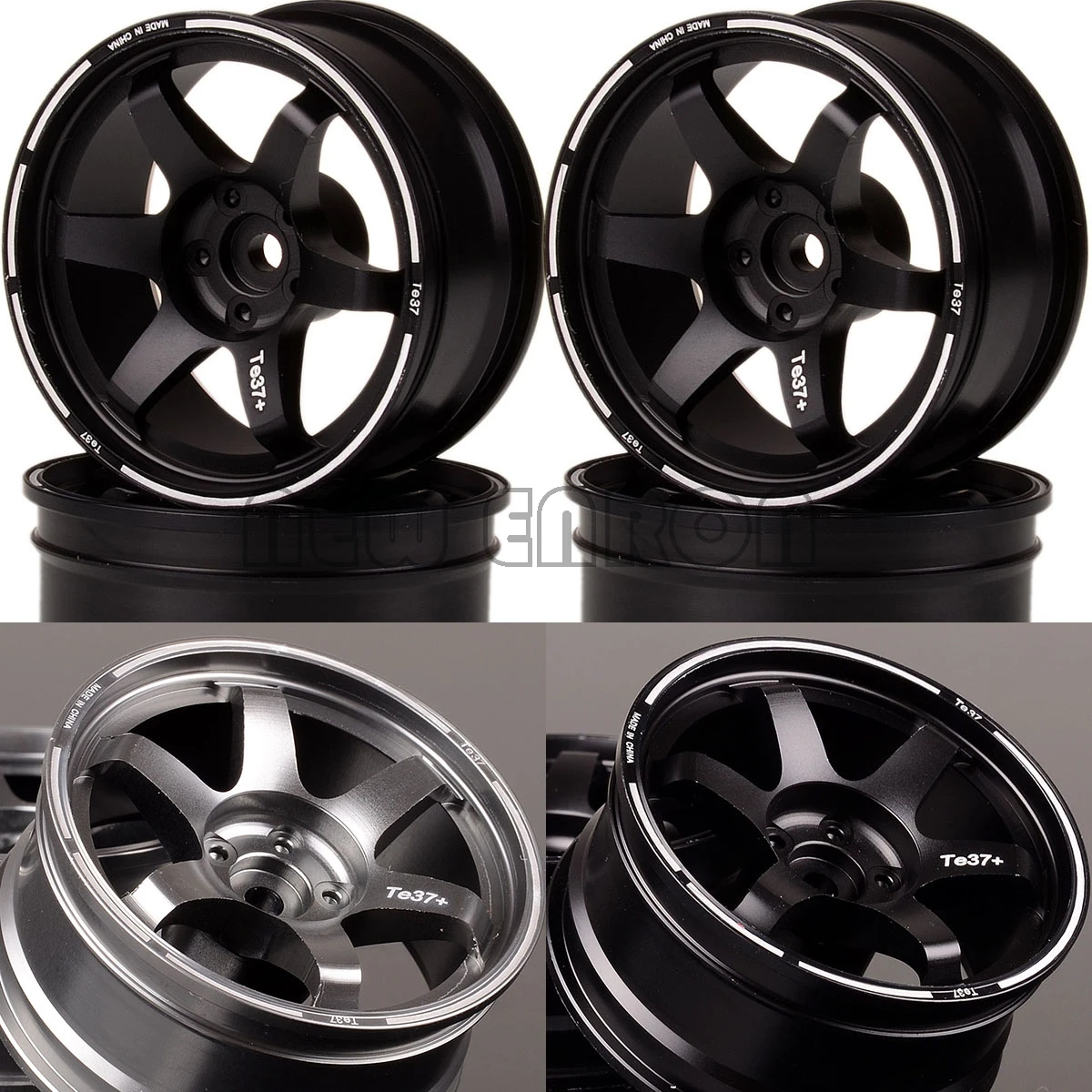 Новинка алюминиевая Ступица колеса ENRON 4P для RC 1/10 On Road Drift HPI HSP TRX 4 TRX4 T4 Tamiya CC01 D90 D110