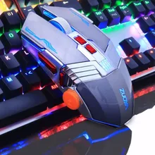 Профессиональная игровая мышь 8D 3200 dpi, регулируемая Проводная оптическая светодиодный мышь для компьютера, USB кабель, мышь для ноутбука, ПК, геймера, проводная мышь