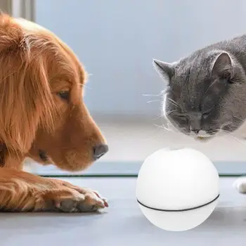 

Electronic Smart LED Ball Cat Dog LED Laser Red Light Rolling Ball Perfect Toy Pet Interactive Light Toys