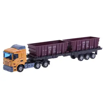 

1:48 European Transport Container Alloy Truck Model Car Toy Simulation Car