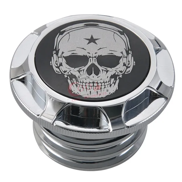 Motorcycle Skull Fuel Gas Tank 