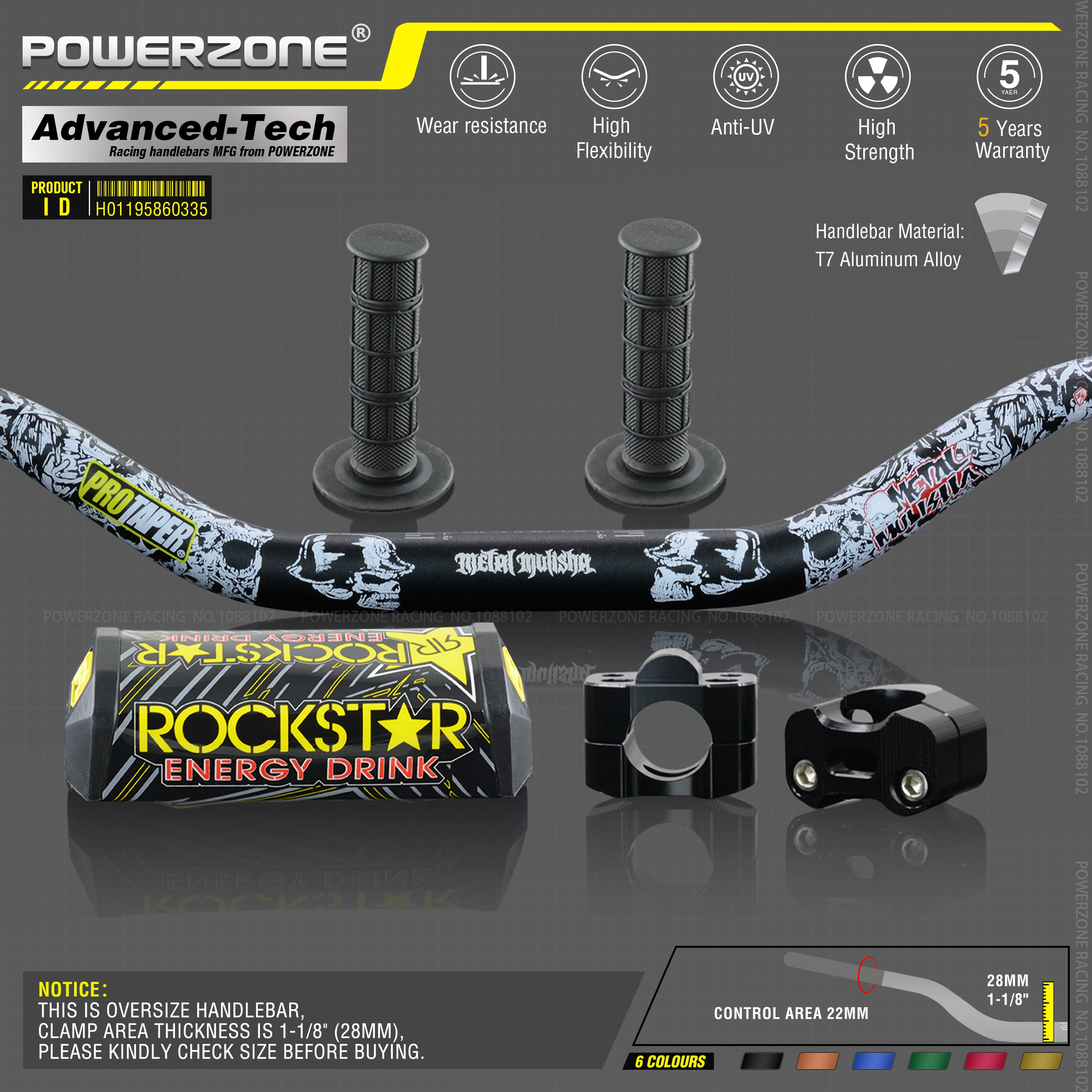 Руль для Pro Taper Pack Bar 1 1/8 &quot классическая дверная ручка ручки Pit Racing Dirt Bike Motorcycle адаптер с ЧПУ|Руль велосипеда| |