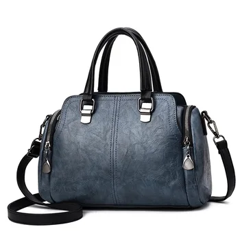 

2019 New Fashion Handbag, Middle-aged Woman Bag, Large Capacity Mother Single Shoulder Oblique Satchel Bag