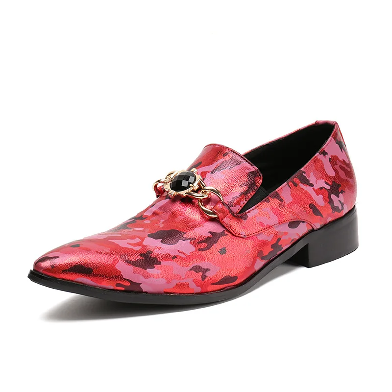 

Erkek Ayakkabi Unique Cow Leather Japanese Style Pointed Steel Toe Shoes Man Loafers