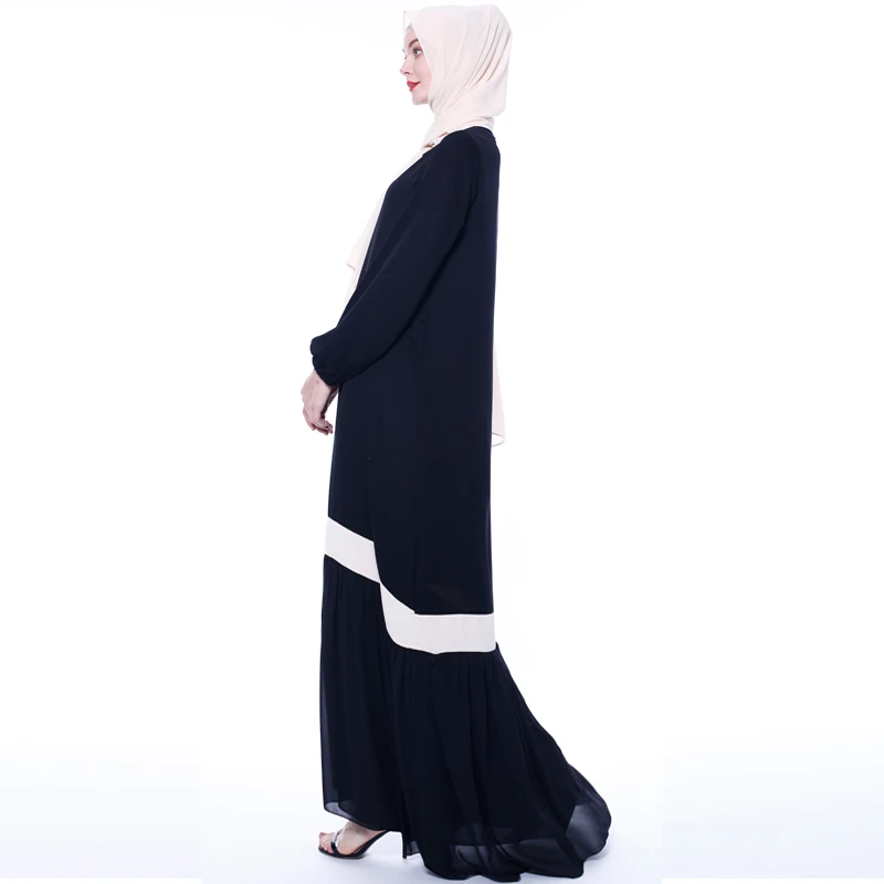 Abaya Дубай Eid арабское длинное мусульманское платье для женщин Caftan Пакистан Турция исламское платье ХИДЖАБ КАФТАН Vestidos одеяние мусульмане Longue