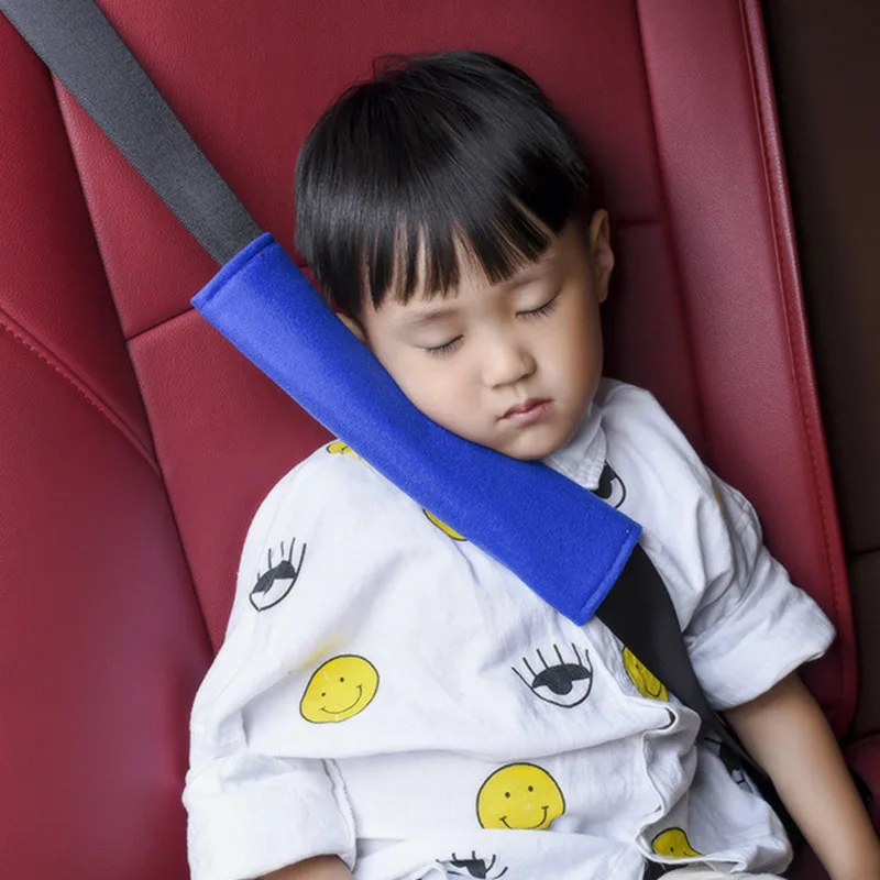 2 шт. детский автомобильный ремень безопасности Чехол для ремня Наплечные