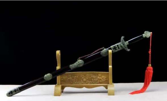Wushu hard sword town house sword evil spirit sword not edged