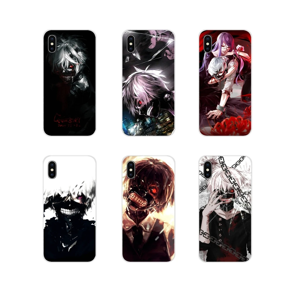 Прозрачный мягкий чехол для Huawei Honor 4C 5C 6X 7 7A 7C 8 9 10 8C 8S 8X 9X 10I 20 Lite Pro Tokyo Ghoul Kaneki Fashion Cool