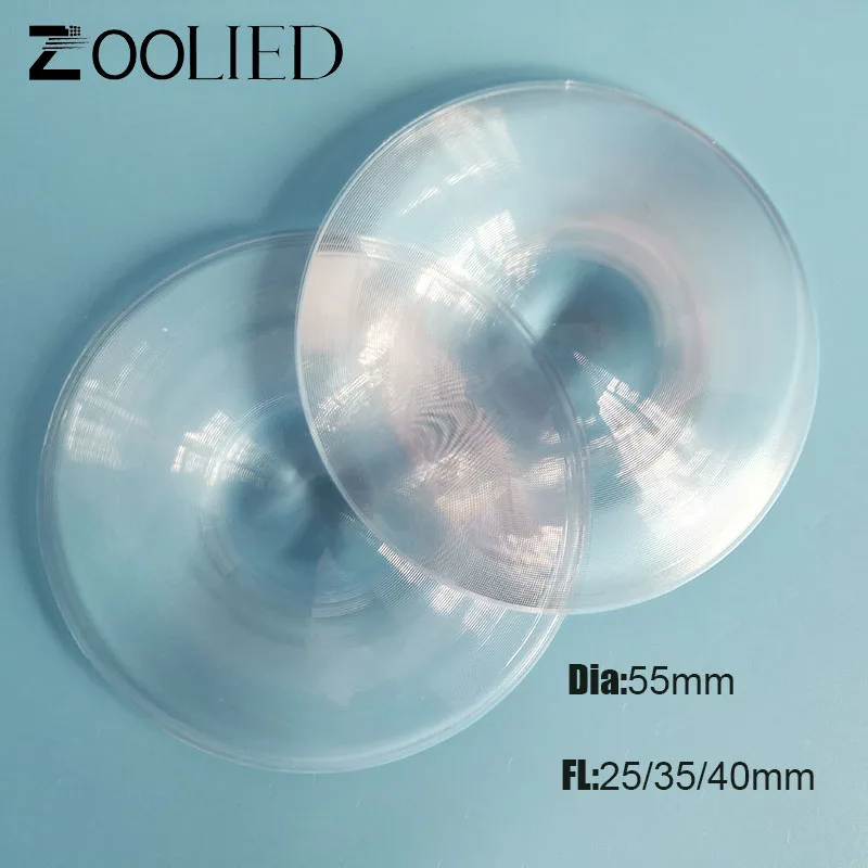 

Fresnel Lens For Diy projector Dia55mm fresnel led lens solar concentrator Lense Car Headlight FL 25/35/40mm