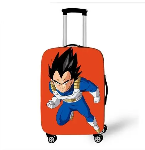 picture color Dragon Ball с принтами для багажа защитный чехол эластичный пылезащитный чехол для 18 до 32 дюймов багажник Чемодан Аксессуары для путешествий - Цвет: picture color