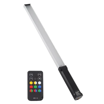 

PULUZ RGB Colorful Photography Photo LED Stick Adjustable Color Temperature Handheld LED Video Fill Light with Remote Control
