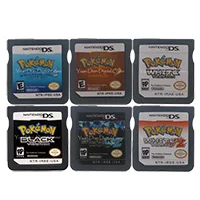 Картридж для игровой консоли Nintendo DS 2DS 3DS белый/черный/золотистый/серебристый