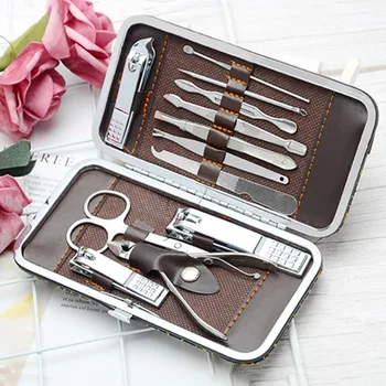 

12Pcs/Set Nail Tool Set Nail Clipper Scissors Manicure Pedicure Tool Kit WH998