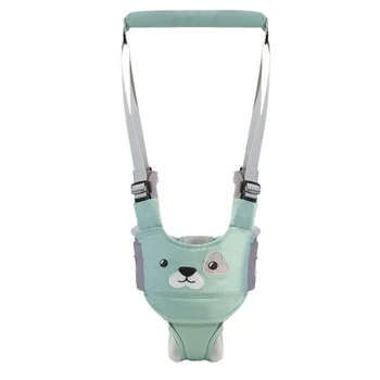 

Baby Walker Assistant Harness Safe Toddler Belt Walking Wing Infant Kid Safe Green
