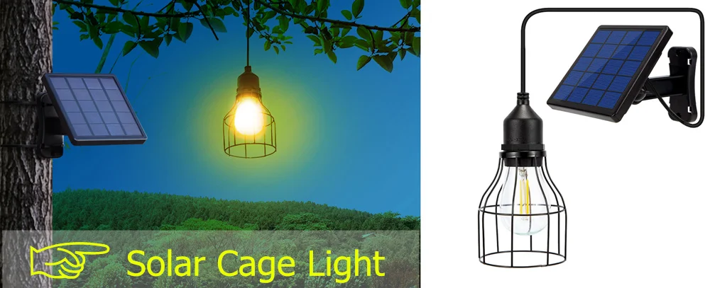 Conduziu a Lâmpada com Estenda a Tração do Cabo na Luz Impermeável para a Iluminação a Luz Solar do Jardim Solar Interna Exterior 9 lâmpada com estenda a tração do cabo