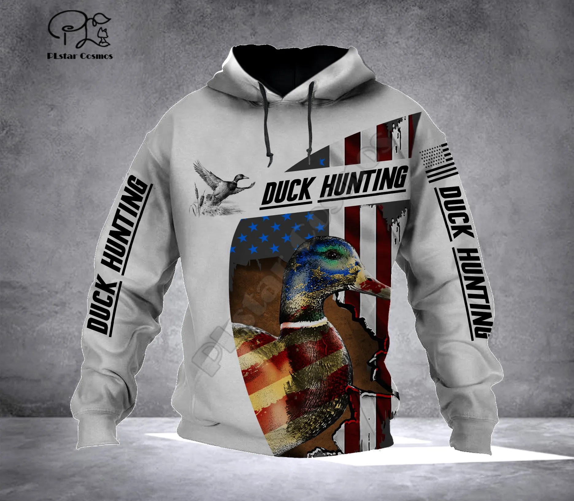 

flag duck hunting hoodies 3D printed Love Horse Sweatshirt Hoodie Harajuku Autumn Streetwear women foe men Casual Tracksuit