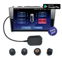 USB система мониторинга давления в шинах TPMS2 внешний датчик низкая/высокая температура сигнализация для Android навигации