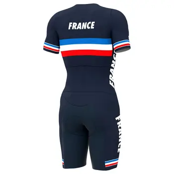 

Cycling Skinsuit FRANCE Pro race fit Bicycle clothing suit breathable Triathlon sportswear Tricota Ciclismo Hombre