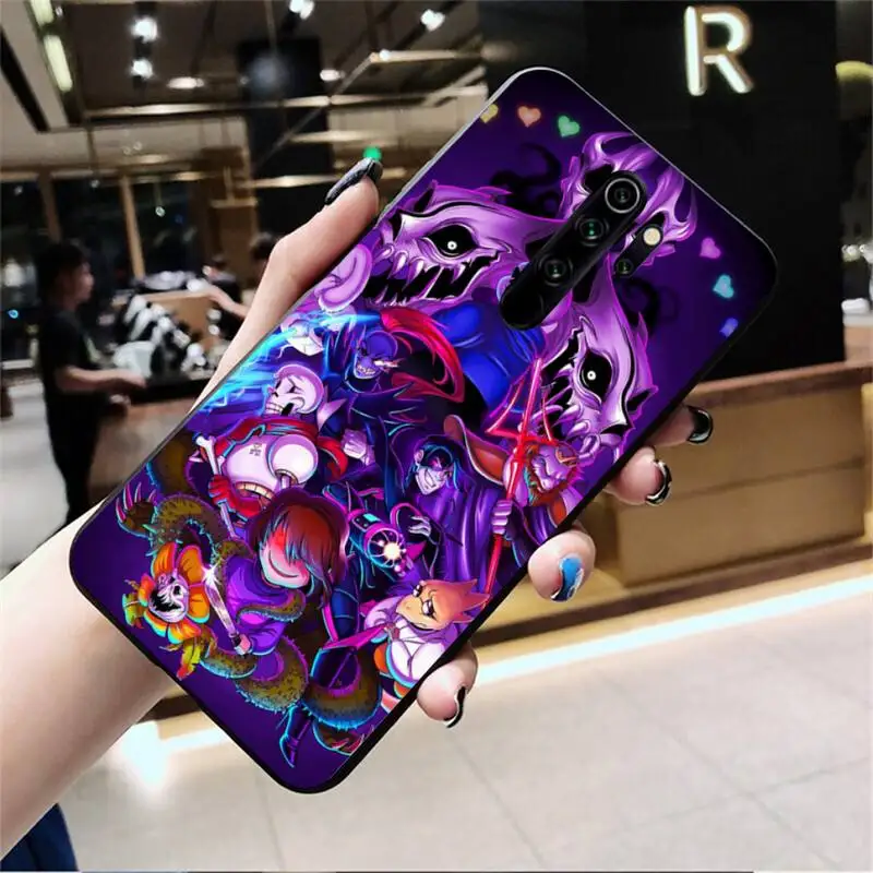 YJZFDYRM Undertale Coque Shell Phone Case for Redmi Note 9 8 8T 8A 7 6 6A Go Pro Max Redmi 9 K20 phone cases for xiaomi