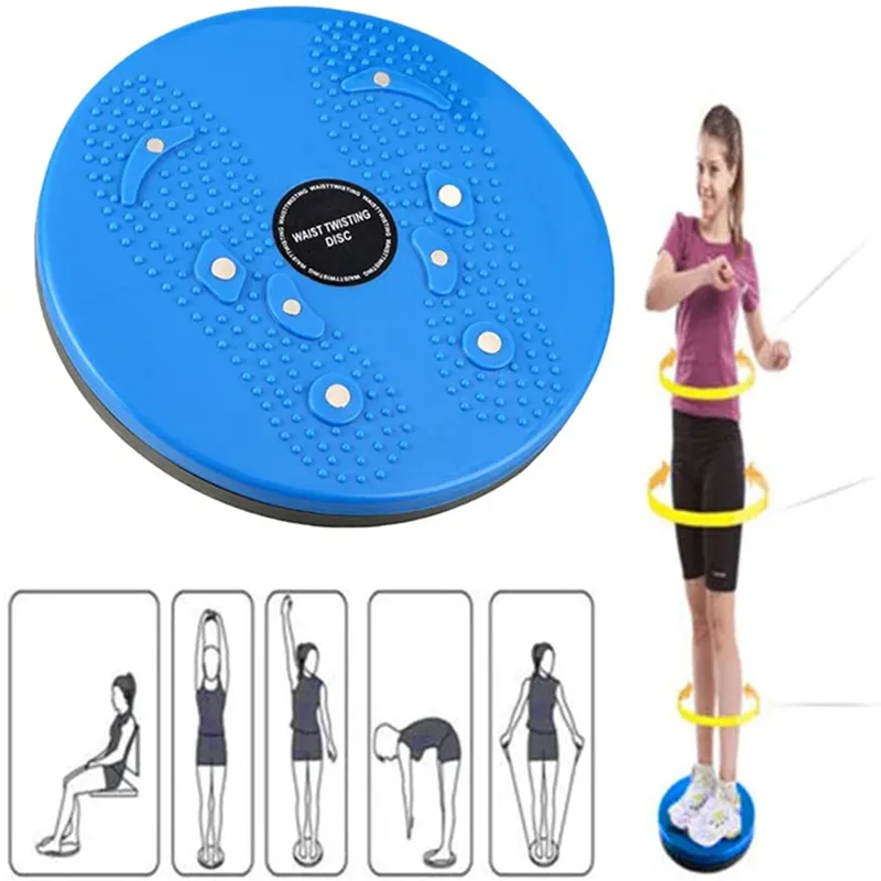 Plaque de torsion magnétique 3d, disque de taille portblettwist, planche  d'engrenage, Slim Fitness Sports exercice Building Twister Body E0u1