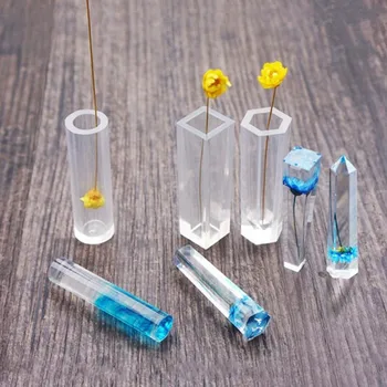 

Silicone Resin Mold Pendant Dried Flower Uv Epoxy Resin Mold For Diy Pendant Crafts Jewelry Making Tools