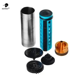 Mushroom Mute Original Torque Gear Metal Piston Cylinder Head Set Gearbox Ver2 Ver3 AEG Parts Paintball Hunting Accessories
