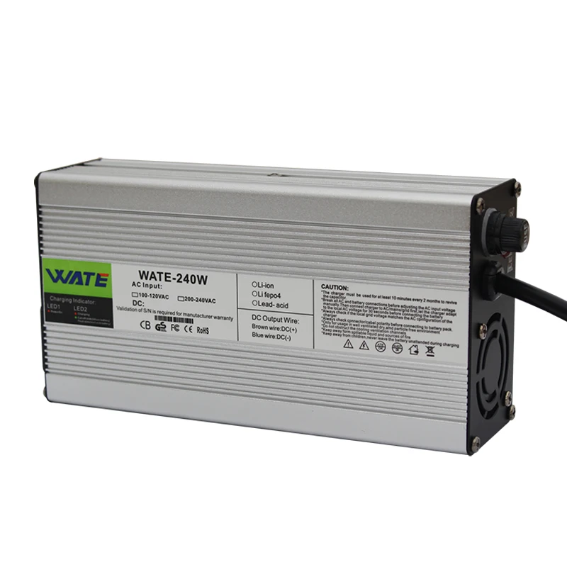 Carregador de Li-ion Bicicleta Elétrica Carregador de Bateria 14 s 51.8 v para a Bateria de Iões de Lítio 58.8 v 4a - Image 4