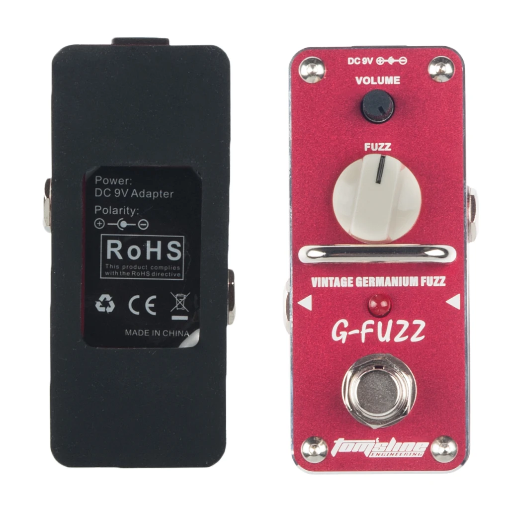 Арома AGF-3 G-FUZZ гитарная педаль винтажная германиевая Fuzz гитарная педаль эффектов мини аналоговый настоящий обход гитарные части и аксессуары