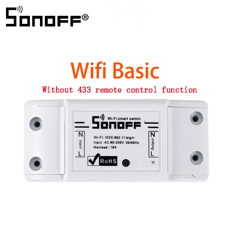 SONOFF RF R3 Smart RF управление RM 433 МГц переключатель wifi 100-240 В DIY Ewelink приложение Автоматизация работает с Alexa Google для дома - Комплект: wifi basic R2