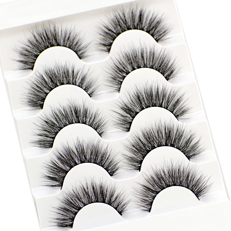 Новые 3D норковые ресницы крест накладные супер мягкие нулевые сенсорные удобные