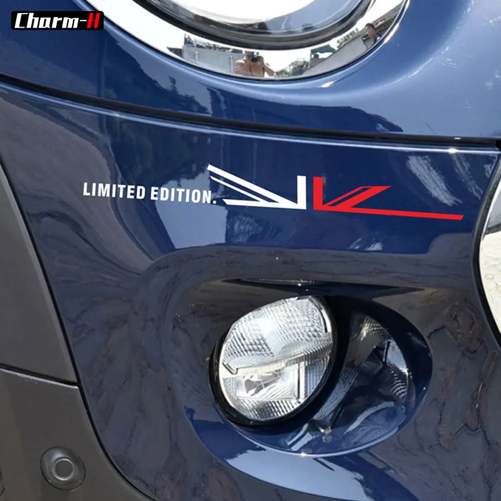Car Styling Bumber Decal Union Jack Graphic Window Body Door Side Sticker for Mini Cooper F55 F56 R56 F60 R60 F54 R55 R50 R52