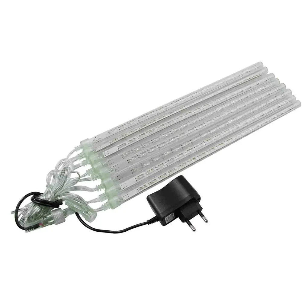 

50CM Meteor Shower Rain Tubes String Light LED Falling Lamp Christmas Tree Lights Wedding Decorative Light Garden Lamp
