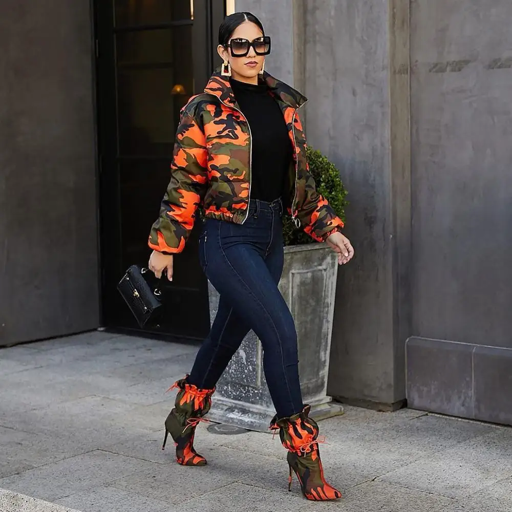 Goede Wjustforu Winter Camouflage Donsjack Dames 90% Witte Eendendons Dikke Hooded Wwo Dragen Gebabbel Jas Warme Jas Mode Jas