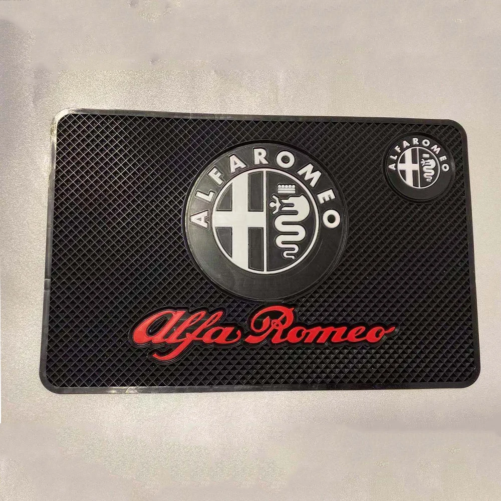Противоскользящий коврик с эмблемой логотипом автомобиля для Mini Cooper R56 R50 R53 F56 F55