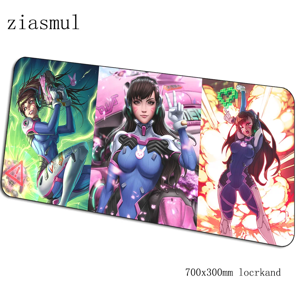 Dva коврик для мышки с аниме компьютерный коврик великолепный 700x300x3 мм игровой коврик большой красочный Коврик для мыши Клавиатура игры ПК геймер стол - Цвет: pattern 7