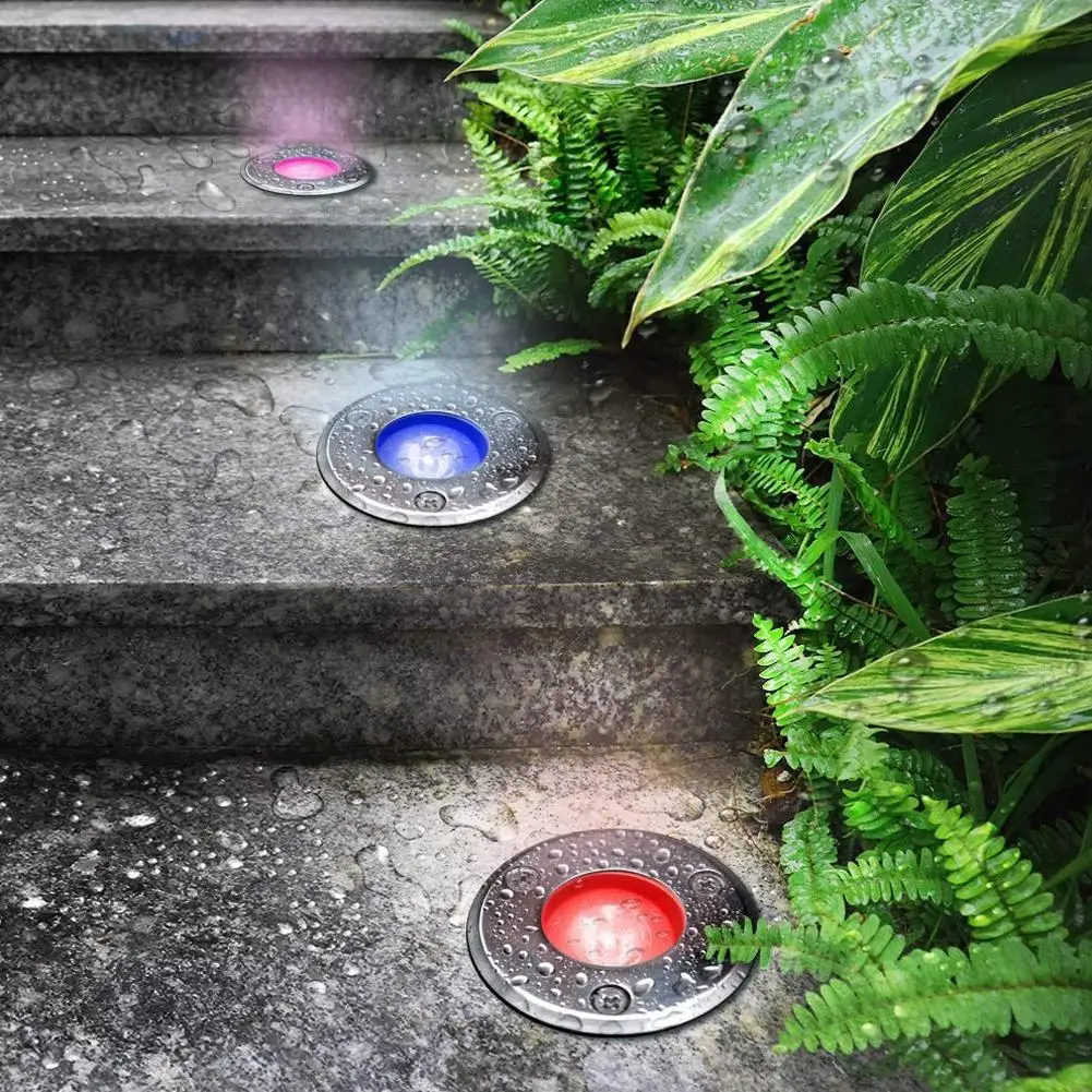 Подводный светодиодный светильник RGB водонепроницаемый антикоррозионный