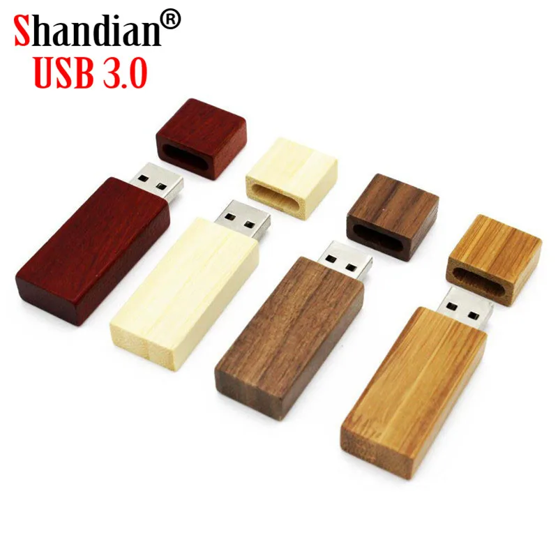SHANDIAN бесплатно логотип USB 3 0 высокоскоростной деревянный флеш накопитель usb 4 ГБ 8