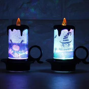 

Halloween Flameless LED Candle Lamp Party Home Bar Decor Props Lanterns HVR88
