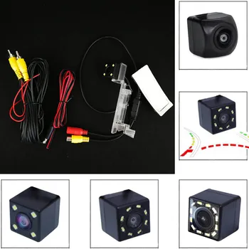 

HD Car CCD Night Vision 4LED Backup Rear View Camera Parking Assistance For Volkswagen Sagitar 2009 2010 Touran 2013 Passat 2009