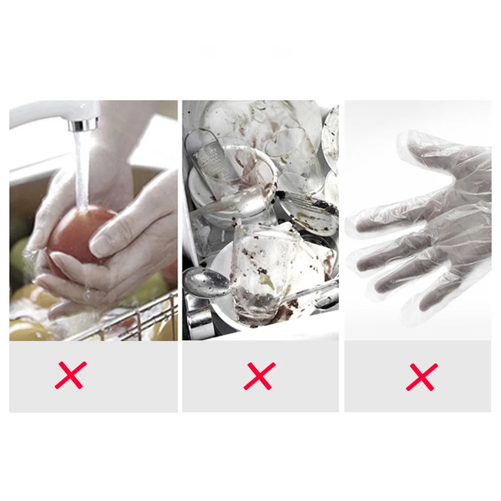 Velvet Cold-Proof Glove Waterproof Kitchen Durable Thickened Rubber Latex Dishwashing Gloves Winter Non-slip Cleaning Gloves#Y5