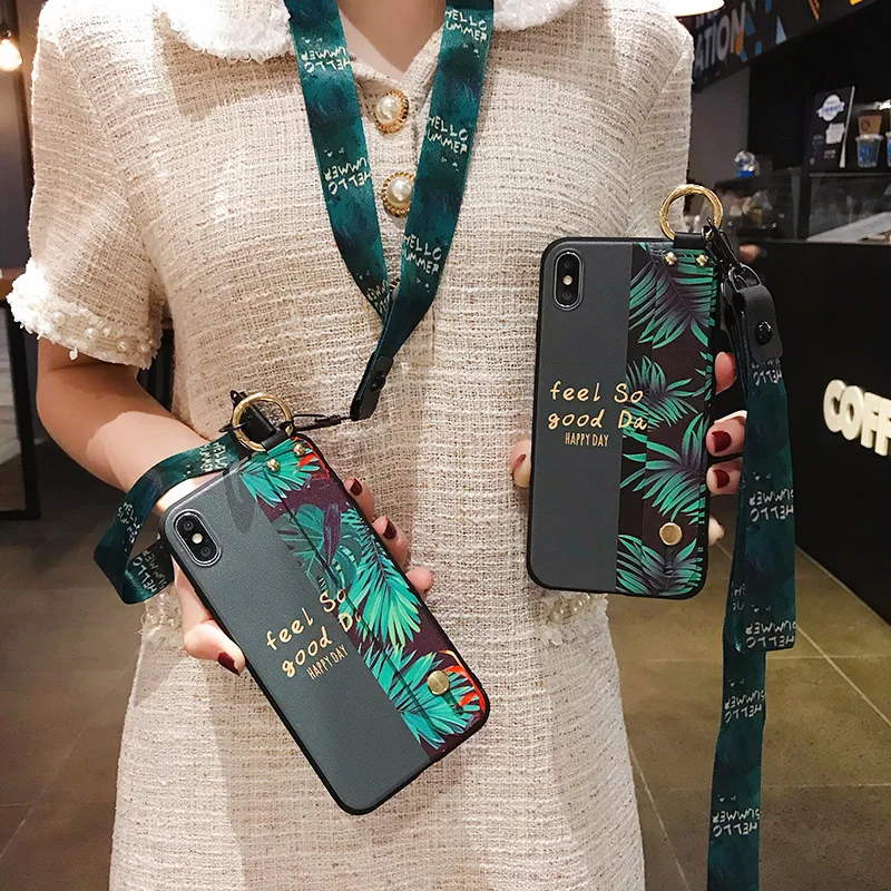 Чехол для телефона в стиле ретро с цветами и листьями Huawei P40 Pro P10 P30 P20 Lite Mate 30 20 10