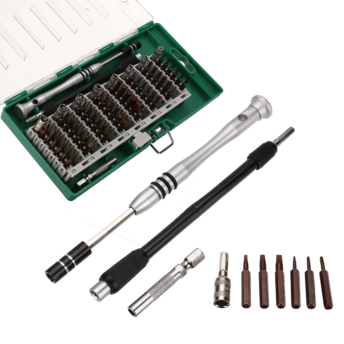

New 60in1 Precision Screwdriver Nutdriver Bits Set S2 Screwdriver Repair Hand Tool Kit For Cell Phone Laptop Digital Tool Repair