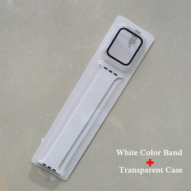 Strap On Correa Apple Watch Band 44mm 42mm Solo Loop Braided Veins Silicone Bracelet Apple Watch 6 5 4 3 Accessories